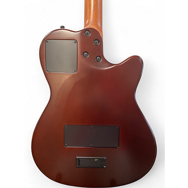 Used Godin A6 Ultra Left Handed Natural Acoustic Electric Guitar