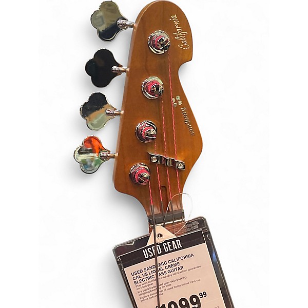 Used sandberg California Cal VS Lionel Creme Electric Bass Guitar