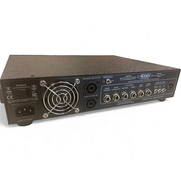 Used MESA/Boogie D-800 + Bass Amp Head