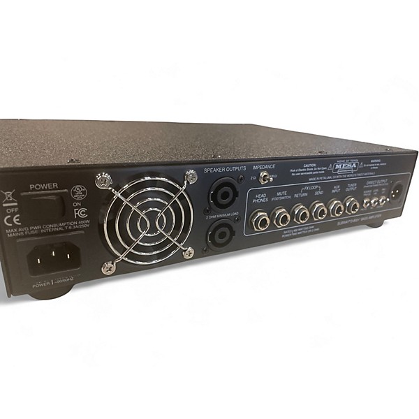 Used MESA/Boogie D-800 + Bass Amp Head