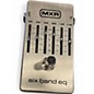 Used MXR SIX BAND EQ Pedal thumbnail
