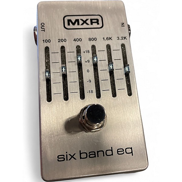 Used MXR SIX BAND EQ Pedal