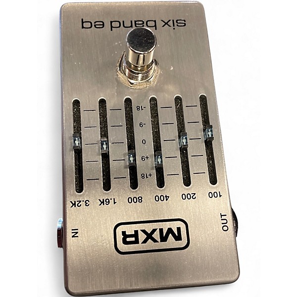 Used MXR SIX BAND EQ Pedal