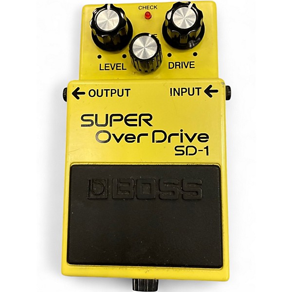 Used BOSS SD1 Super Overdrive Effect Pedal