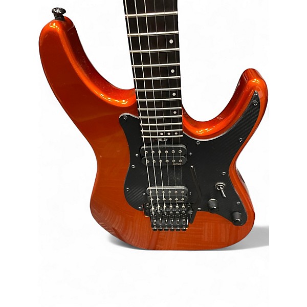 Used Schecter Guitar Research SUN VALLEY SUPER SHREDDER FR LAMBO ORANGE Solid Body Electric Guitar