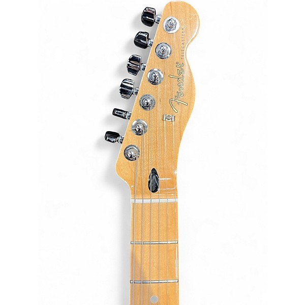 Used Fender Player Telecaster Plus Top Sienna Sunburst Solid Body Electric Guitar