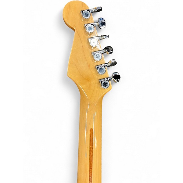 Used Squier Korean-Made Stratocaster Olympic White Solid Body Electric Guitar