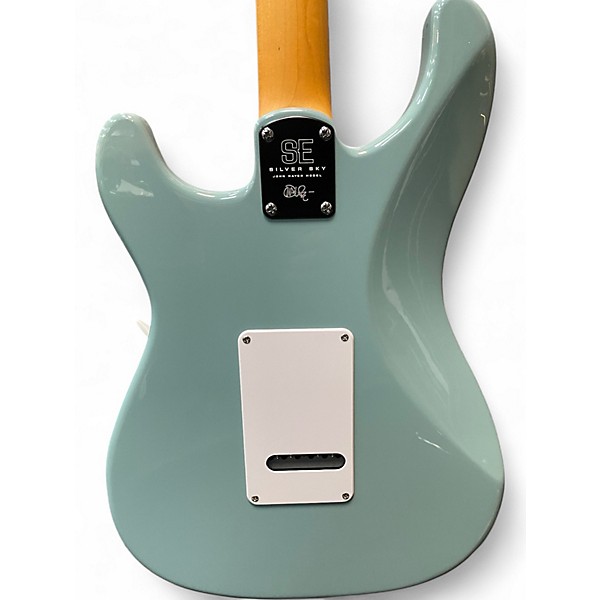 Used PRS SE Silver Sky sky blue Solid Body Electric Guitar
