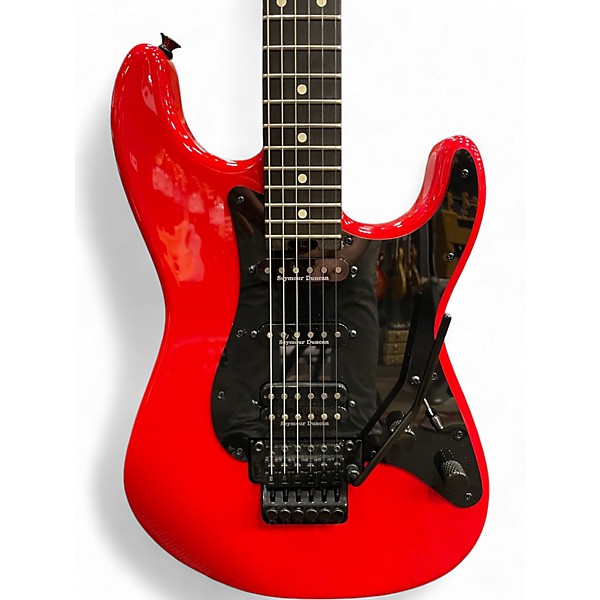 Used Charvel So Cal HSS  Ferrari Red Solid Body Electric Guitar