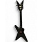 Used Dean Dime-O-Flame Flame on Black Solid Body Electric Guitar