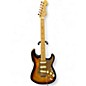 Used 2001 Fender Standard Stratocaster Vintage Sunburst Solid Body Electric Guitar thumbnail