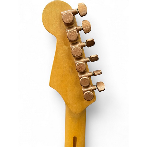 Used 2001 Fender Standard Stratocaster Vintage Sunburst Solid Body Electric Guitar