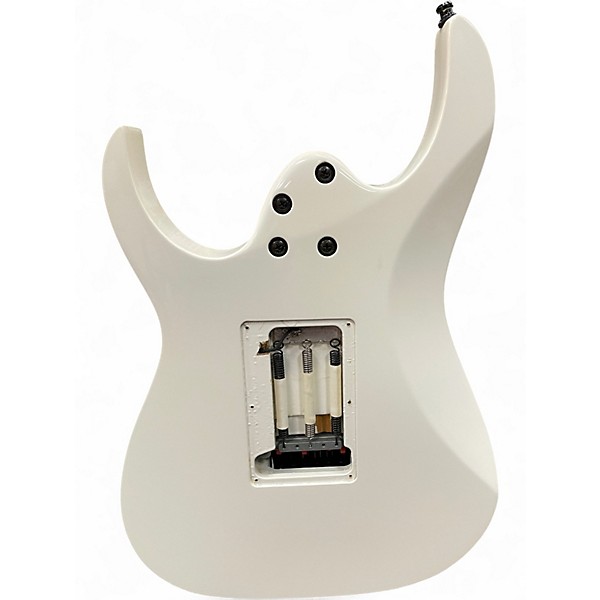 Used Ibanez RG350DX RG Series White Solid Body Electric Guitar