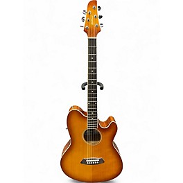 Used Ibanez TCY10E Talman Vintage Sunburst Acoustic Electric Guitar