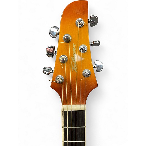 Used Ibanez TCY10E Talman Vintage Sunburst Acoustic Electric Guitar