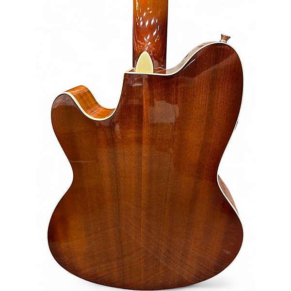 Used Ibanez TCY10E Talman Vintage Sunburst Acoustic Electric Guitar