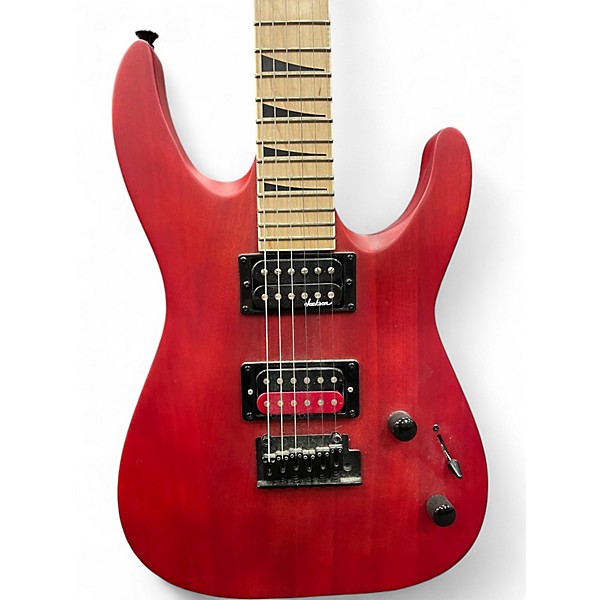 Used Jackson js24 dkam red stain Solid Body Electric Guitar