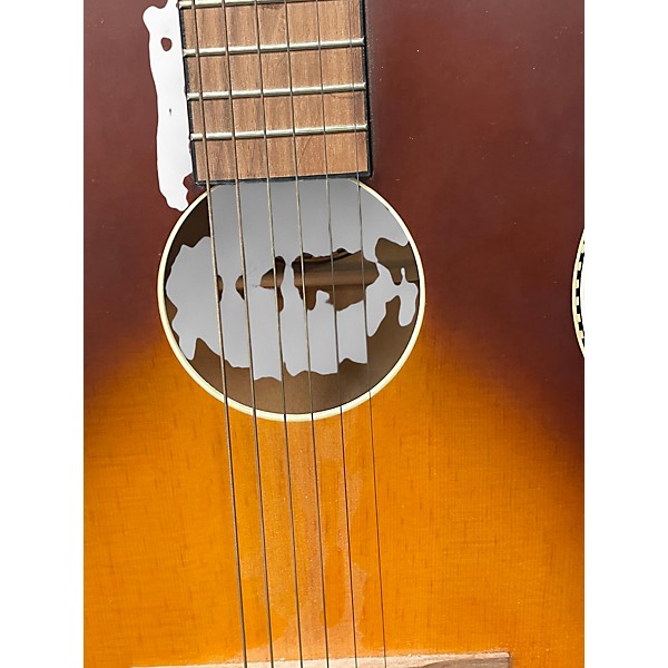 Used Recording King DIRTY 37 SERIES 2 Tone Sunburst Acoustic Guitar