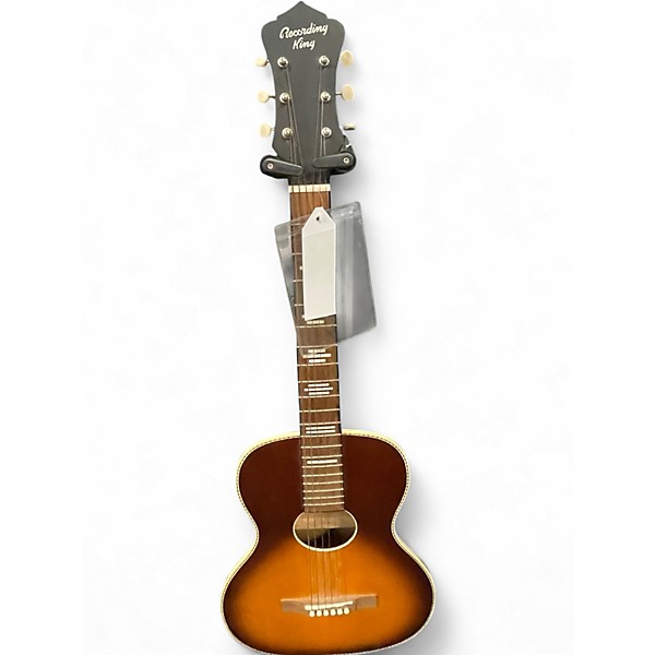 Used Recording King DIRTY 37 SERIES 2 Tone Sunburst Acoustic Guitar