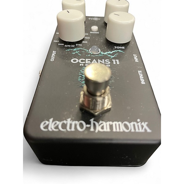 Used Electro-Harmonix Oceans 11  Reverb Effect Pedal