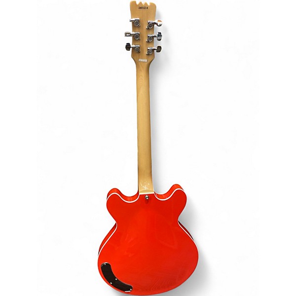 Used Eastwood DELTA 6 RESONATOR RED Resonator Guitar