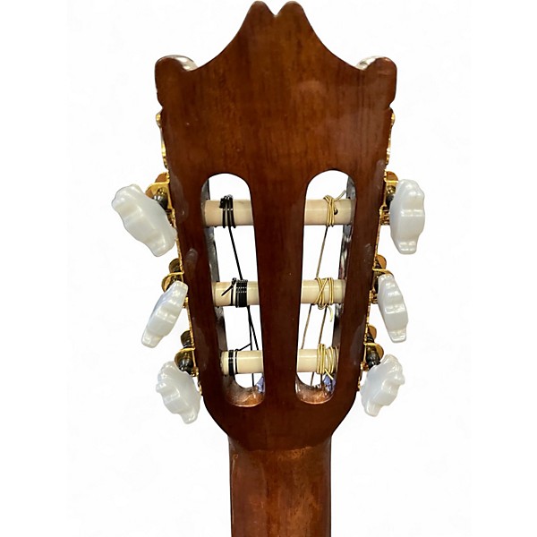 Used Salvador Ibanez GA6CE-14-01 Natural Classical Acoustic Electric Guitar