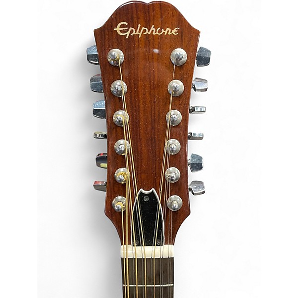Used Epiphone PR71512N Natural 12 String Acoustic Guitar