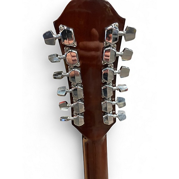 Used Epiphone PR71512N Natural 12 String Acoustic Guitar