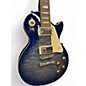 Used Epiphone Les Paul Standard Pro Trans Blue Solid Body Electric Guitar