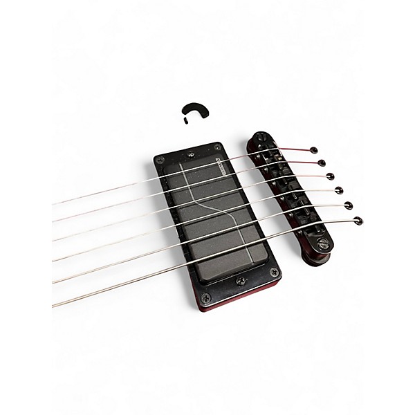 Used ESP EII M1 Chrome Red Solid Body Electric Guitar