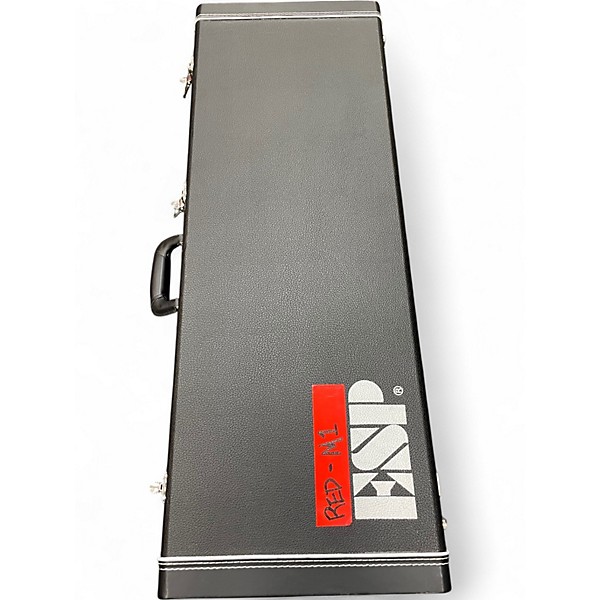 Used ESP EII M1 Chrome Red Solid Body Electric Guitar