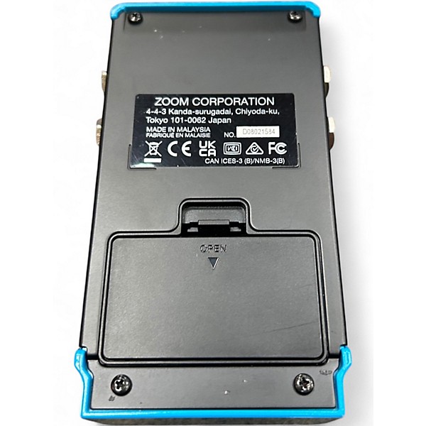 Used Zoom MS70CDR+ MULTISTOMP Effect Pedal