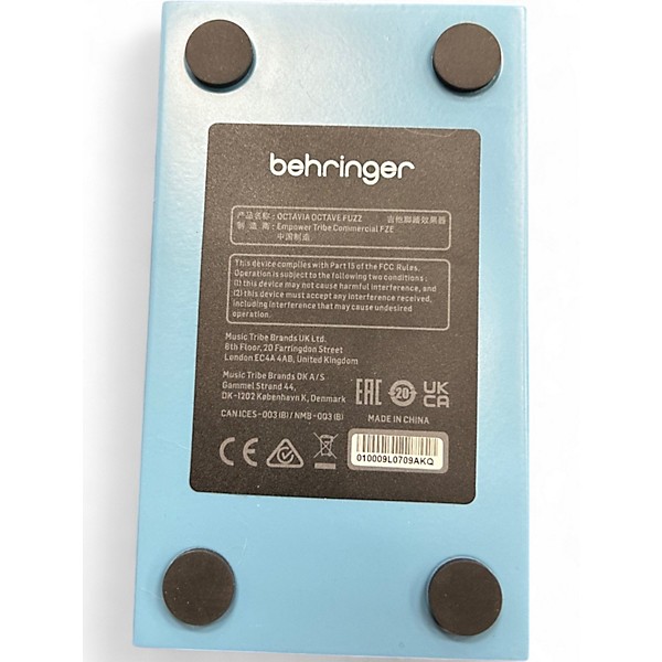 Used Behringer OCTAVIA Effect Pedal