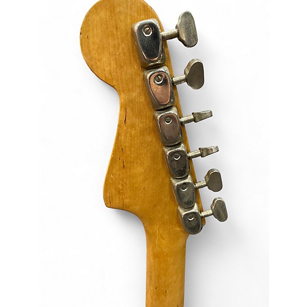 Vintage 1960s Hagstrom III Red Solid Body Electric Guitar