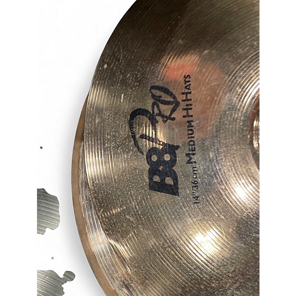 Used SABIAN 14in B8 Hi Hat Pair Cymbal