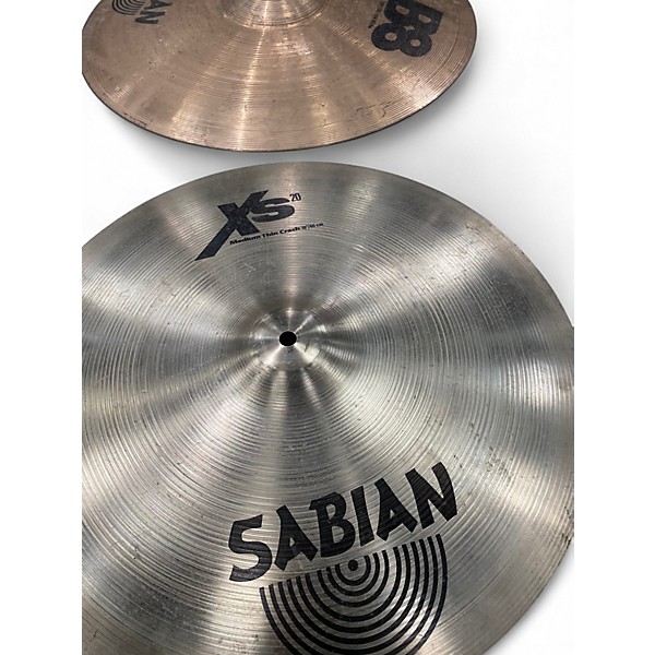 Used SABIAN 18in XS20 Medium Thin Crash Cymbal