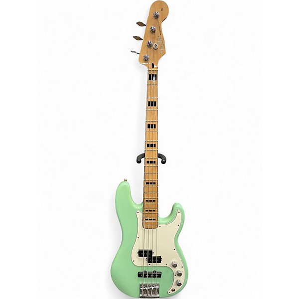 Used 2020 Fender GC FSR Deluxe Precision Bass Seafoam Green Electric Bass Guitar