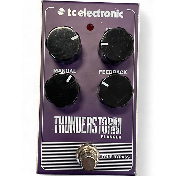 Used TC Electronic Thunderstorm Flanger Effect Pedal