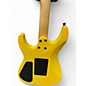 Used Jackson x series CAUTION YELLOW Solid Body Electric Guitar
