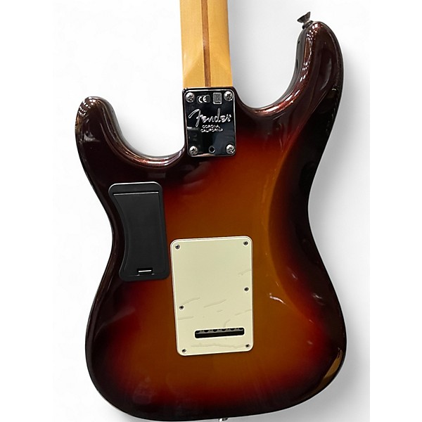 Used Fender American Deluxe Stratocaster Plus HSS Metallic 3 Color Sunburst Solid Body Electric Guitar