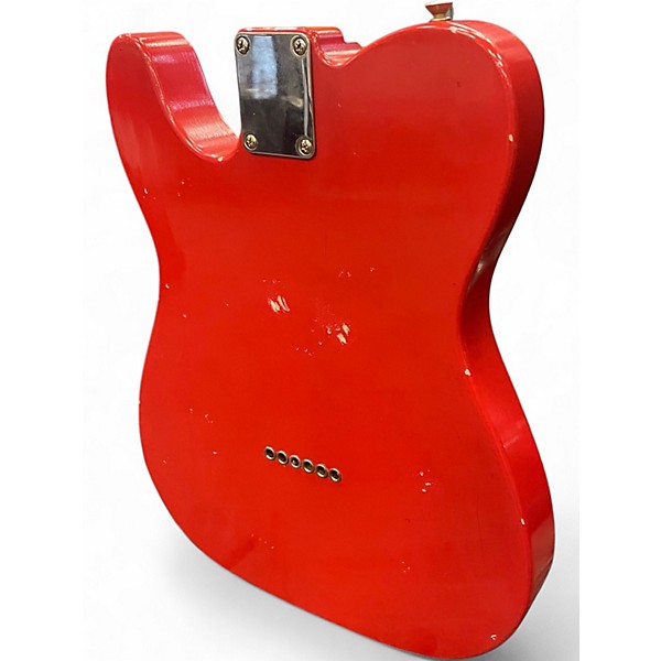 Used Bravo Retro T Fiesta Red Solid Body Electric Guitar