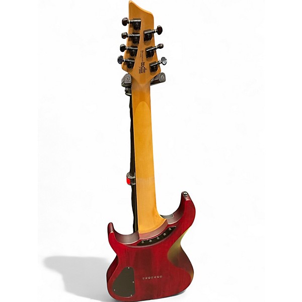 Used Washburn PARALLAXE Crimson Red Trans Solid Body Electric Guitar