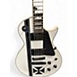 Used ESP LTD James Hetfield Signature Iron Cross Alpine White Solid Body Electric Guitar