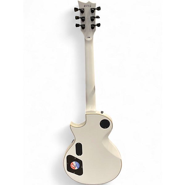 Used ESP LTD James Hetfield Signature Iron Cross Alpine White Solid Body Electric Guitar