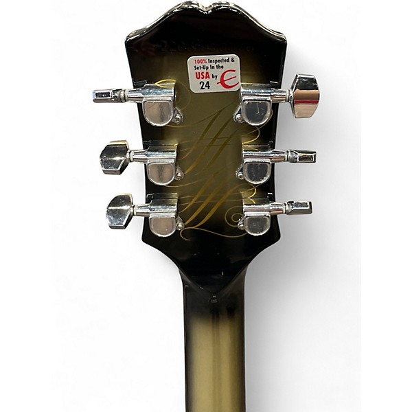 Used Epiphone ADAM JONES ARTIST SERIES LES PAUL CUSTOM VEIL OF BEES Black Solid Body Electric Guitar