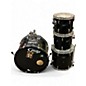 Used Ludwig 4 Piece Accent Combo Black Drum Kit thumbnail
