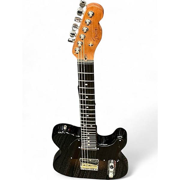 Used Partscaster T STYLE Smokeburst Solid Body Electric Guitar