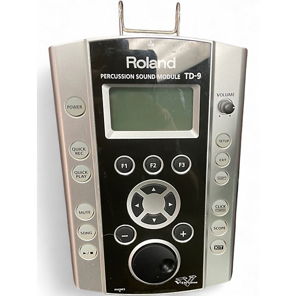 Used Roland td9 with v2 upgraded module and upgraded kick pad Electric Drum Set
