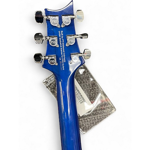 Used PRS SE Standard 24 Blue Solid Body Electric Guitar
