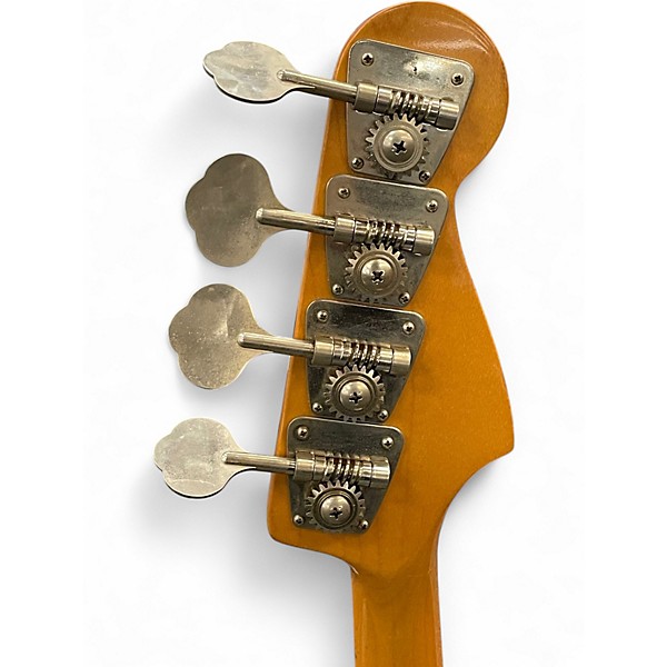 Used Fender JAZZ BASS YELLOW Electric Bass Guitar